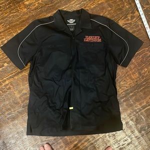 Harley Button-up Shirt for riding in style- purchased from Harley Davidson